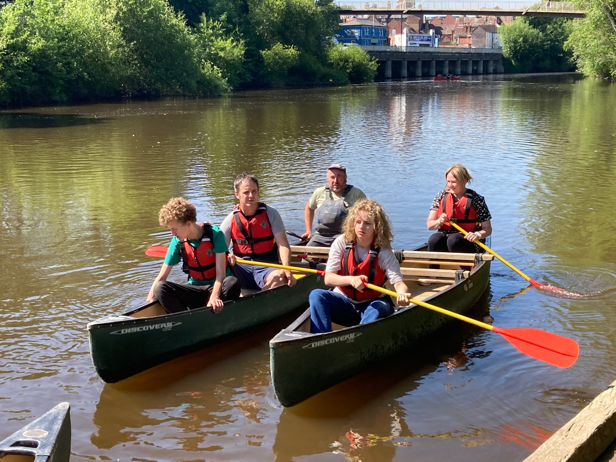 Actio activity on River Severn