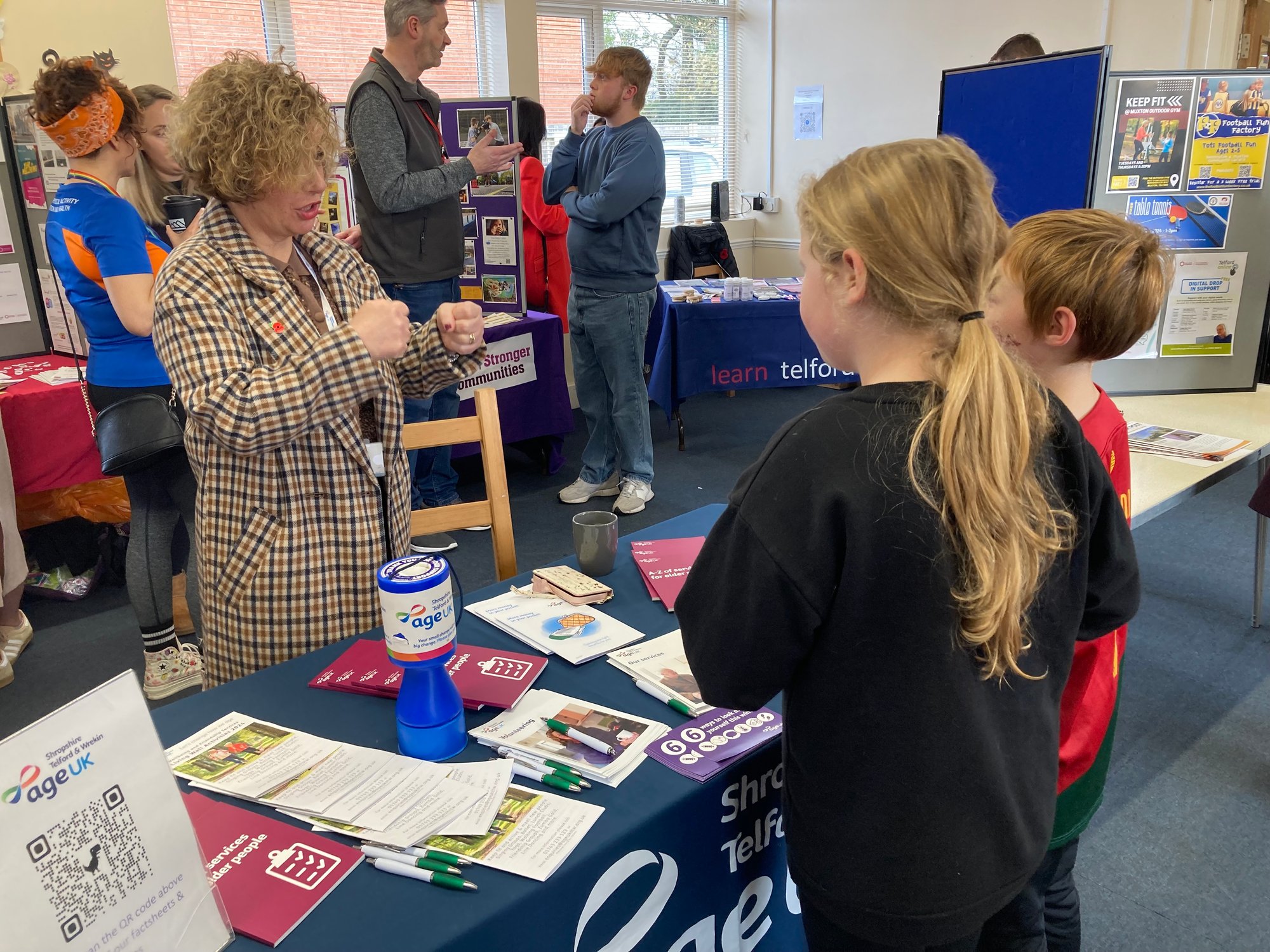 An event at Silver Threads Hall in Donnington